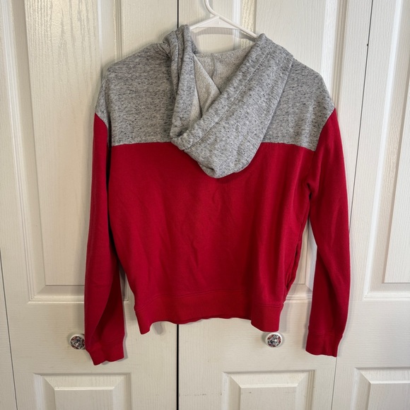 Pink Victoria’s Secret pink gray white hoodie size XS - Picture 4 of 5